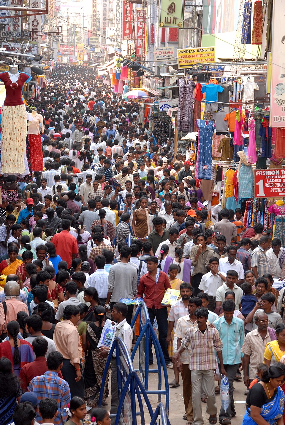 T. Nagar (Photo: Wikimedia Commons contributors, CC BY-SA 4.0)